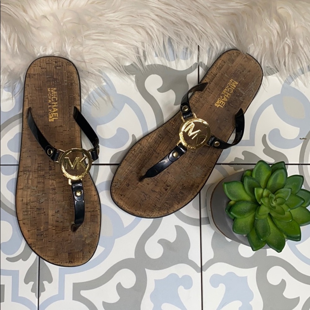Michael Kors cork sandals
